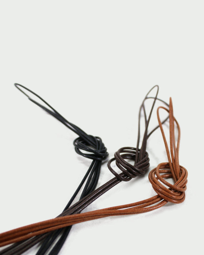 Schnürsenkel - schwarz, d'braun oder cognac