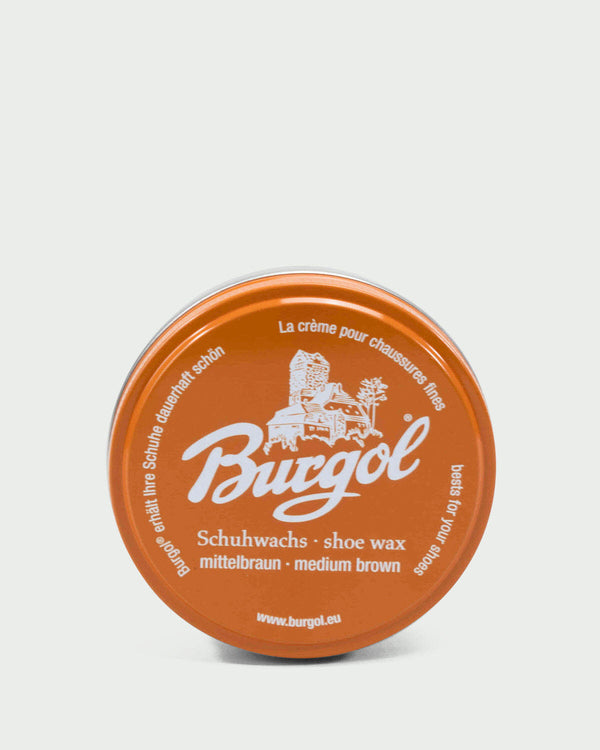 Burgol Schuhwachs - mittelbraun